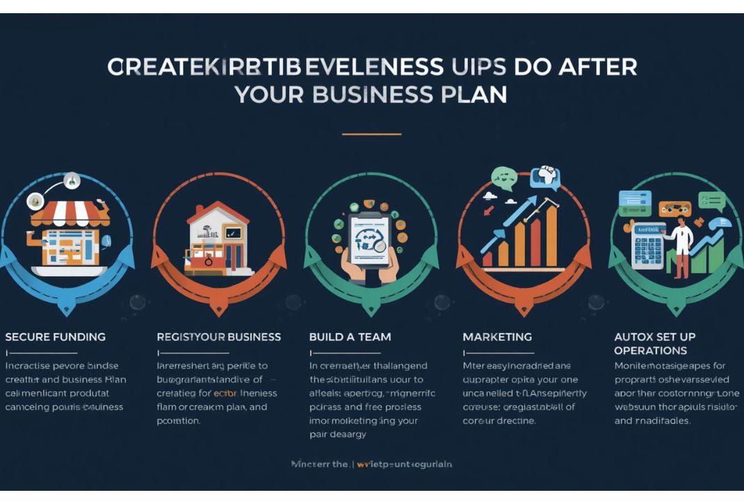 What Must an Entrepreneur Do After Creating a Business Plan? Complete Guide